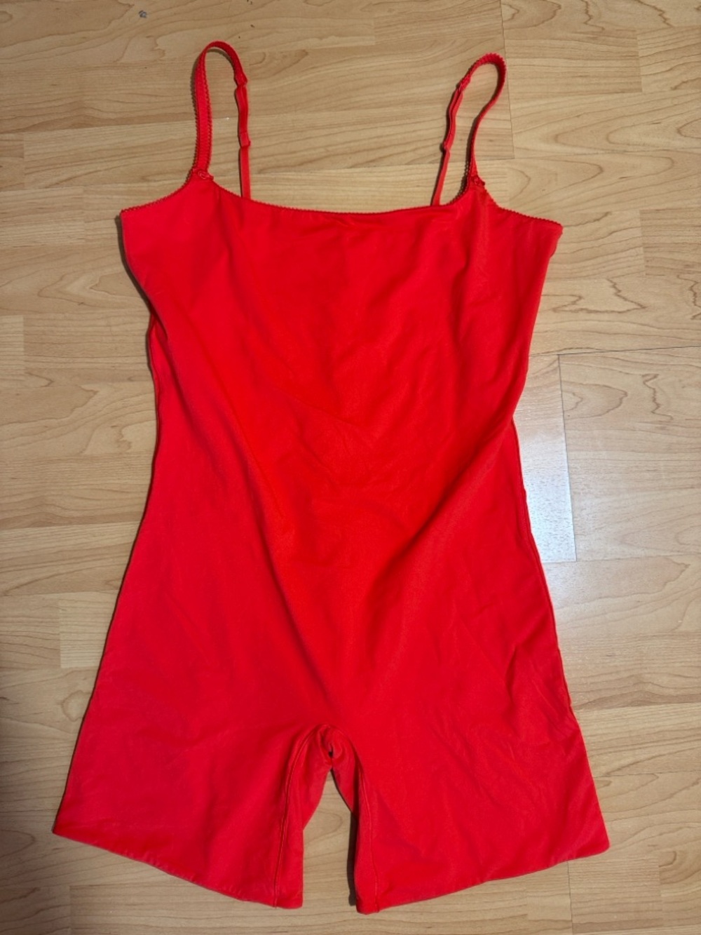 SKIMS Soft Lounge Ribbed Romper Onesie Red Roses Detail 2X Limited Edition